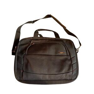 Samsonite Black Laptop Bag With Adjustable Strap & Multiple Compartments Ideal F